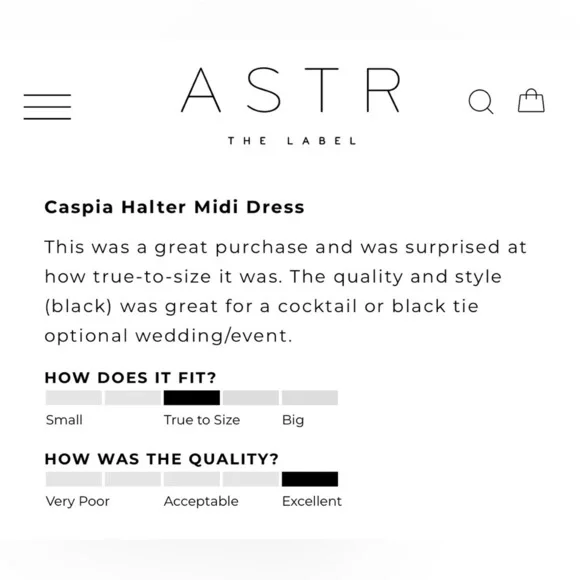 NWT Size S - ASTR The Label Caspia Halter Side-Slit Midi Dress - Picture 9 of 11